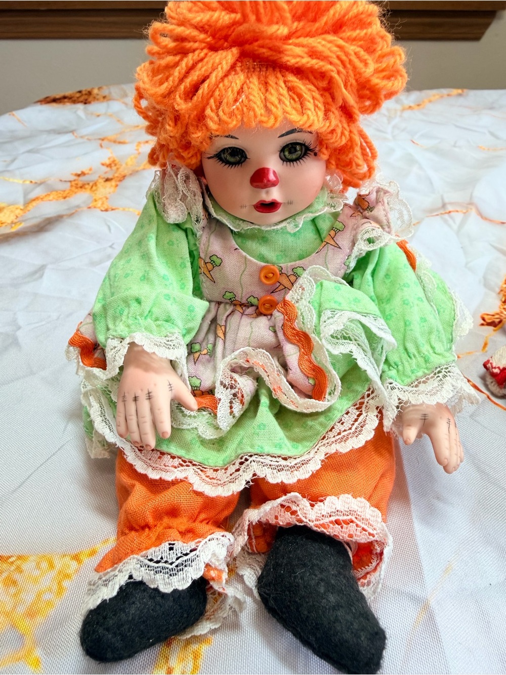 Marie Osmond Rag a Muffin + Vintage clowns - Picture 6 of 12